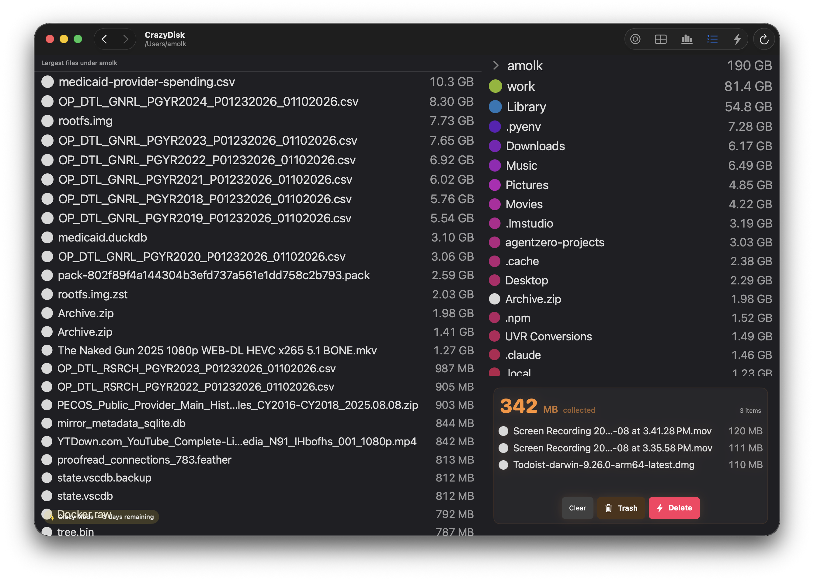 CrazyDisk screenshot